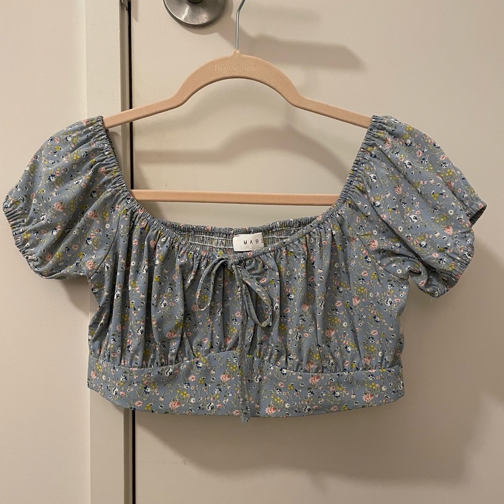 Floral Crop Top